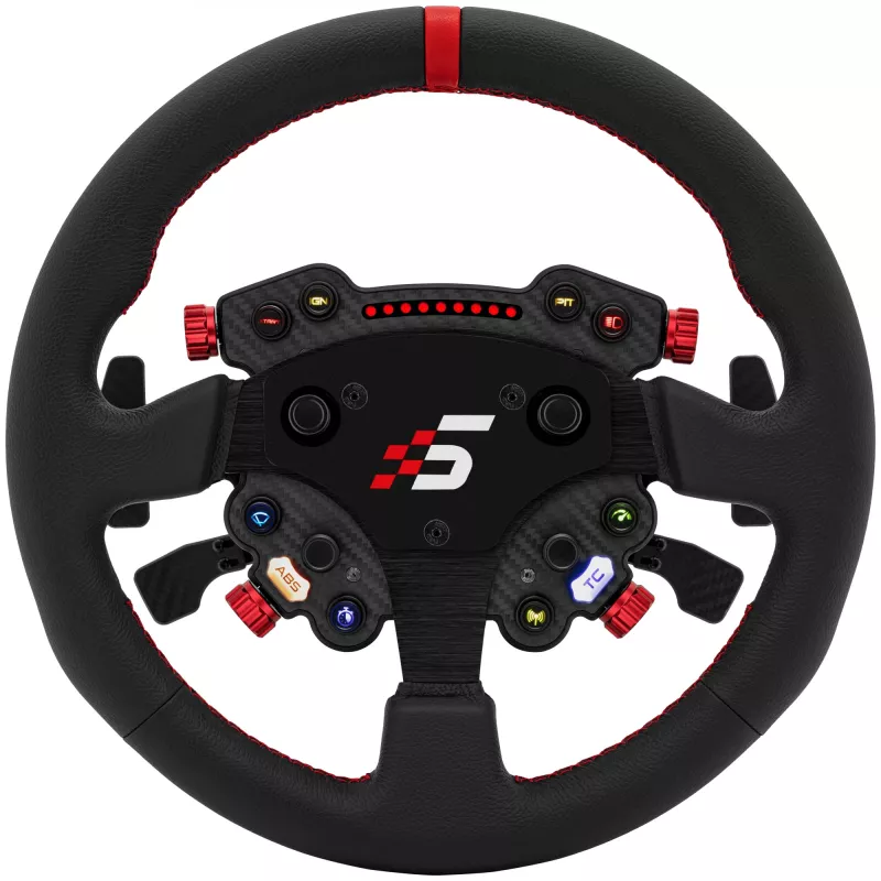 Simagic rooliratta rumm/nupp GT1 Pro (GTPRO-R K Leather) — nahkkattega, ühildub GT1-seeriaga