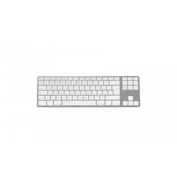 Klaviatuur Matias FK408BTS-UK Bluetooth Tenkeyless alumiiniumist hõbedane — Ühendkuningriigi paigutus