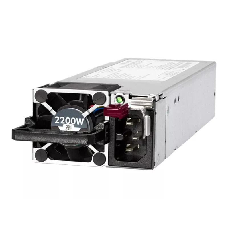 Hewlett Packard Enterprise HPE - Toiteplokk Hot-Plug (Plug-In Module) - Flex Slot - 80 PLUS Titanium - AC 200/240 V (P44712-B21)