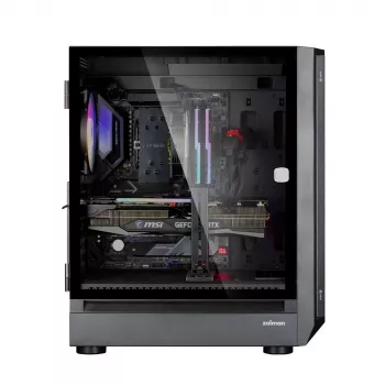 Arvutikorpus Zalman i6 Must, ATX, must