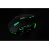 Juhtmega optiline hiir IBOX Aurora A-1 — paremakäeline, 6 nuppu, 2400 DPI, USB Type-A, LED-valgustus, 1,8 m kaabel