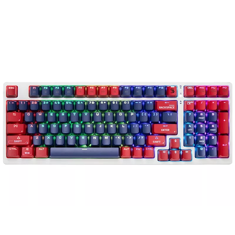 Mängurihiir A4Tech Bloody S98 USB Sports Navy BLMS Red Plus lülititega
