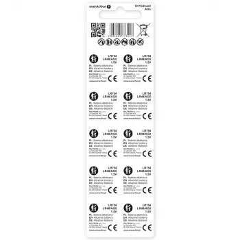 Alkaline Mini Patareid AG5 Blister 10 TK.