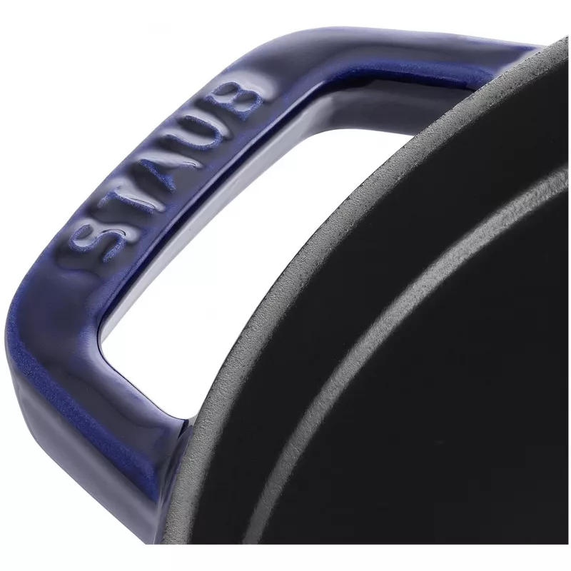 Malmist cocotte Staub 26 cm ümmargune, tumesinine