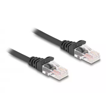 Võrgukaabel DeLOCK RJ45 spiraalkaabel isane-isane Cat.5e 2 m must