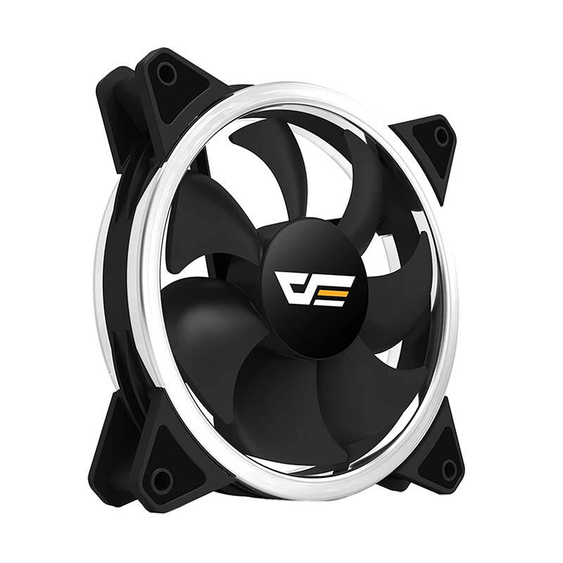 Ventilaator darkFlash DR12 PRO 12 cm Must 1200 RPM hüdrauliline laager