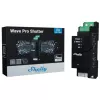 Shutter control Shelly Wave Pro Shutter, must, plastkorpus, 110–240 V AC, 50–60 Hz, 0,3 W, 19×69×94 mm