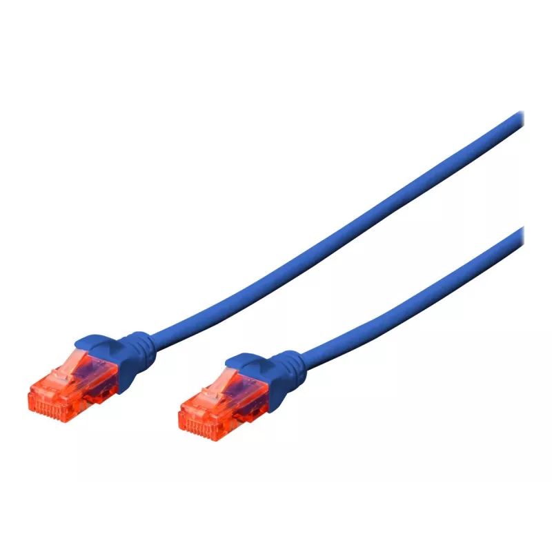 Võrgukaabel Digitus CAT 6 U/UTP RJ-45 Cat6 0,25 m Sinine