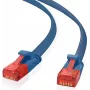Paigalduskaabel helos Ultra Slim RJ-45 m–m 7,5 m UTP Cat 6 lame