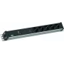 Pistikupesariba Bachmann 800.3939 19Z 1,5HE 5× CEE7/3 pistikupesaga