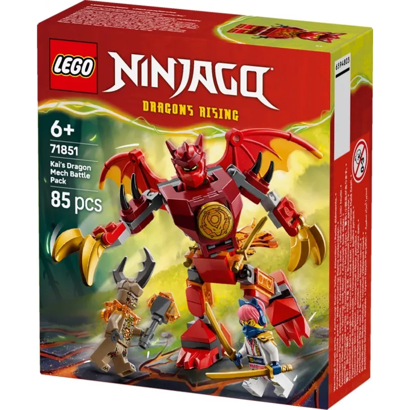 LEGO NINJAGO 71851 Kai draakonimeha lahingupakk