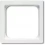 Kruvideta seinakarbi kate Busch-Jaeger 1746/10-84 Valge, 63×63 mm, aken 51×51 mm