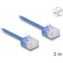 Võrgukaabel DeLOCK RJ45 Cat.6 UTP 3m sinine
