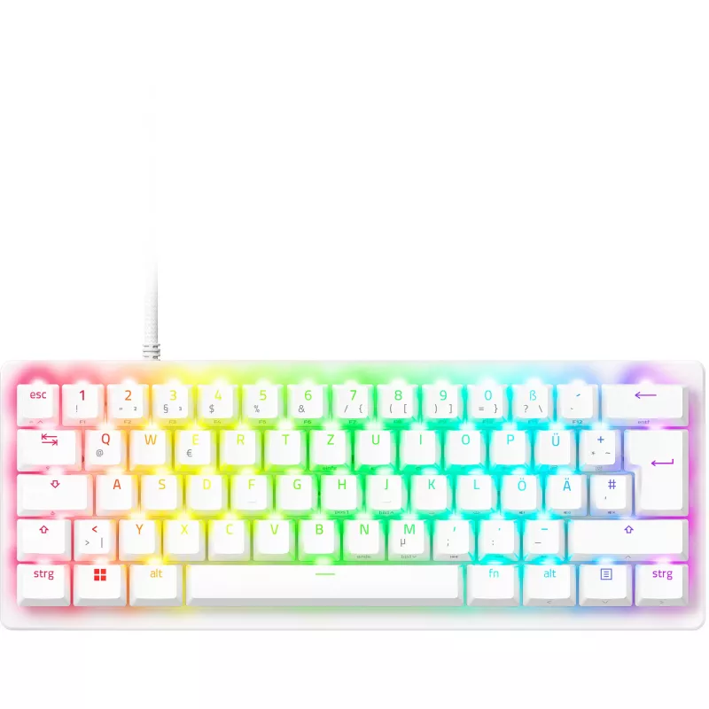 Razer Huntsman V3 Pro Mini - valge - Saksa paigutusega P - klaviatuur - optiline (RZ03-04992000-R3G1)