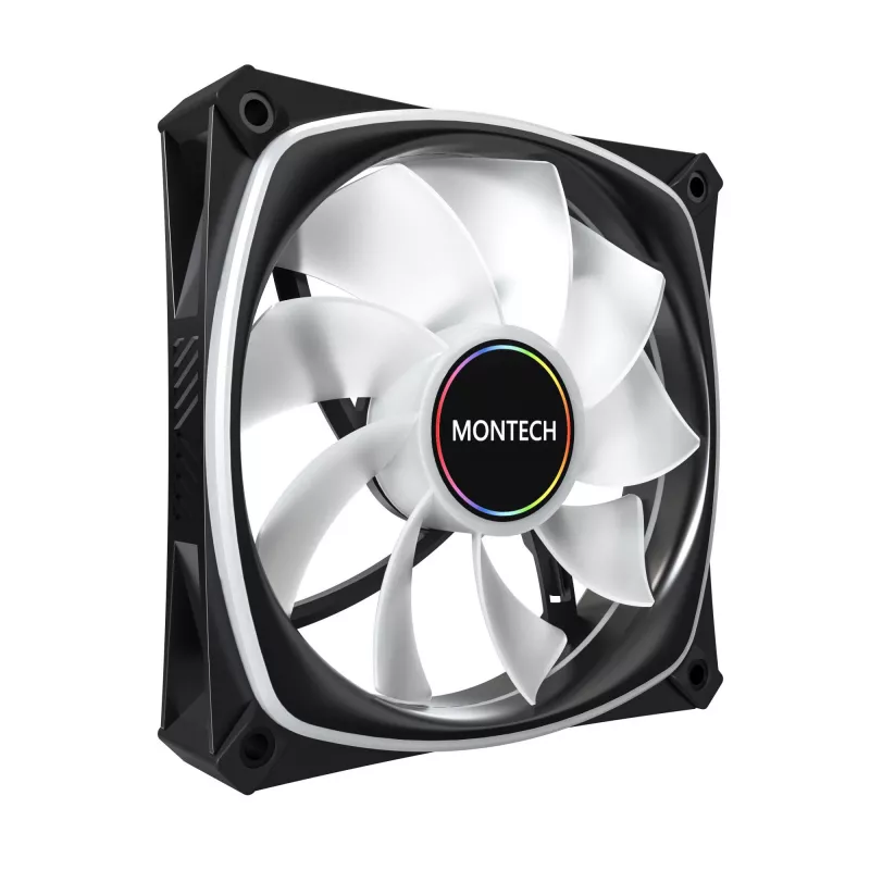 MONTECH RX120 PRO Must 120mm ARGB korpuse ventilaator