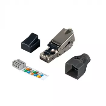 Võrgukaabel EFB Elektronik 88035.1 RJ-45 Standard 1m Hõbedane