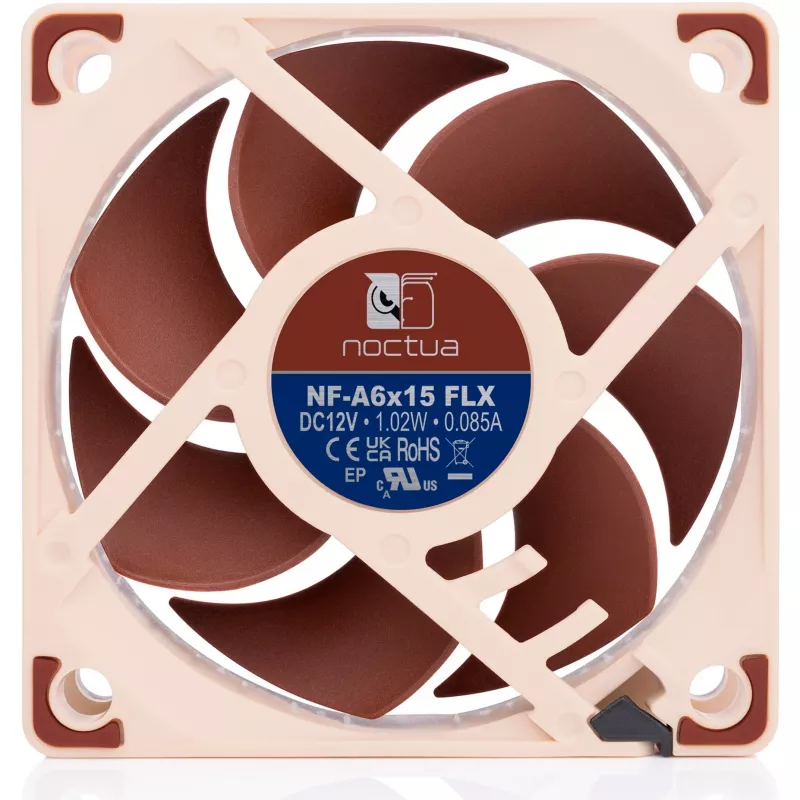 Noctua NF-A6x15 FLX 60 mm korpuseventilaator