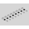 Delock - rack drawer - Must - 1U - 48.3 cm (19)