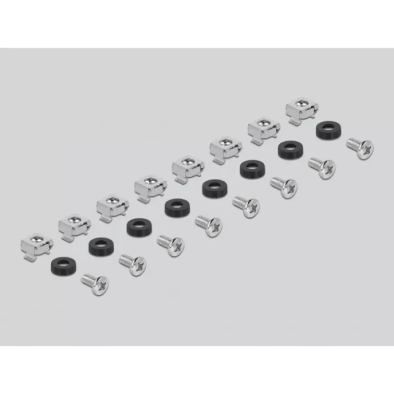 Delock - rack drawer - Must - 1U - 48.3 cm (19)