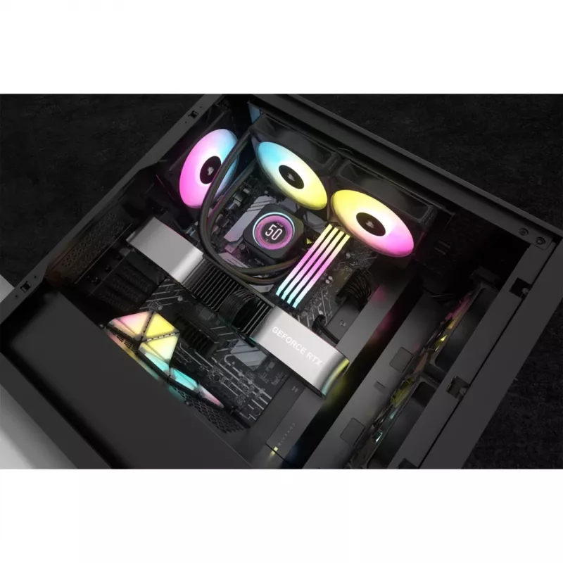 Corsair CW-9060074-WW arvuti jahutussüsteem Protsessor Kõik-ühes vedelikjahutus 12 cm Must 1 tk