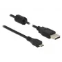 USB-kaabel DeLOCK 3m USB 2.0-A USB 2.0 Micro-B
