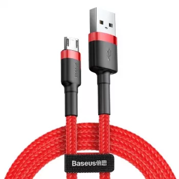 USB-kaabel Baseus CAMKLF-C09 2m USB A Micro-USB B Punane