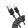 Anker Innovations 322 USB-A–USB-C kaabel nailonist 1,8 m must – kaabel – digitaalne/andmed