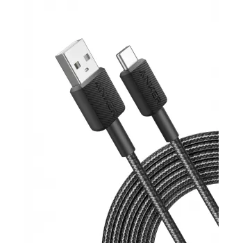 Anker Innovations 322 USB-A–USB-C kaabel nailonist 1,8 m must – kaabel – digitaalne/andmed