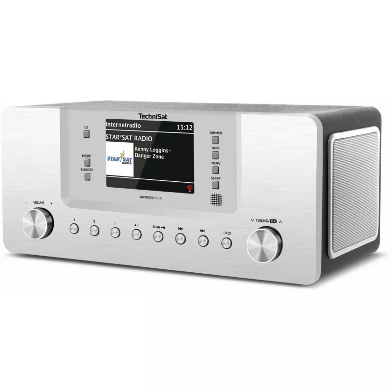 TechniSat DigitRadio 574 IR - Audiosüsteem - 2 x 5 Watt - Hõbedane (0001/2951)
