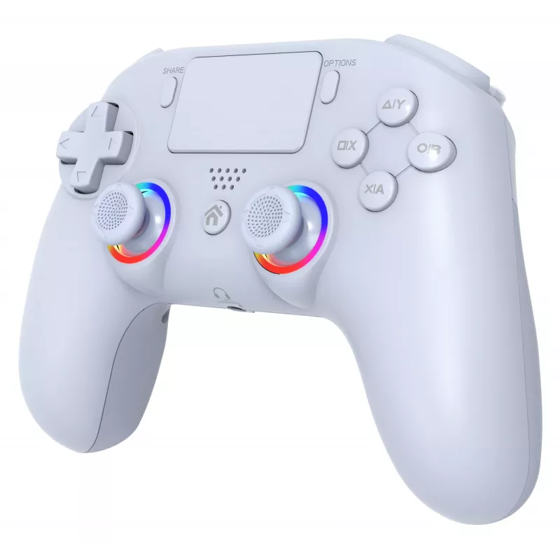 Juhtmevaba LED-kontroller SUBSONIC SA5639-2 — PS4 ja PC jaoks, valge, juhtmevaba ühendus