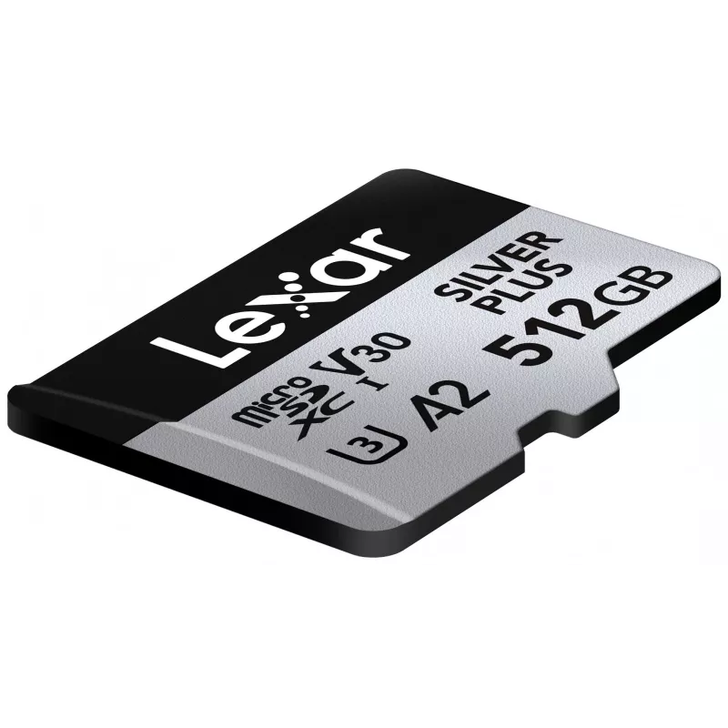 Flash Memory Lexar 512GB UHS-I microSDXC SILVER PLUS