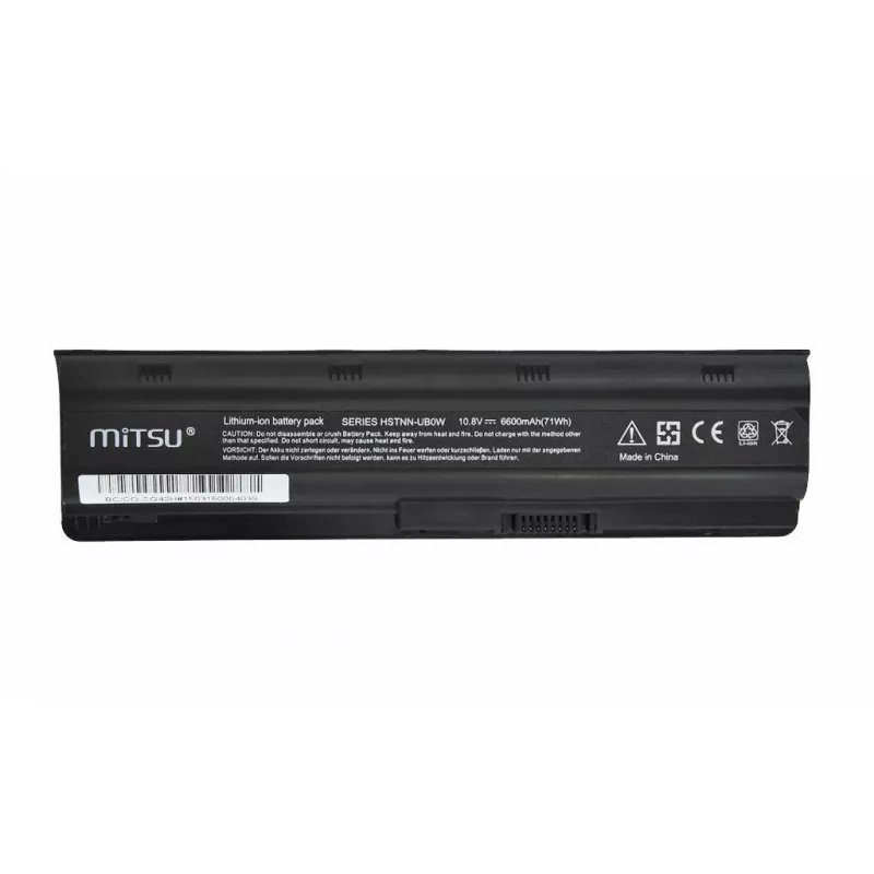 Aku Compaq Presario CQ42, CQ62, CQ72 6600 mAh (71 Wh) 10.8–11.1 V