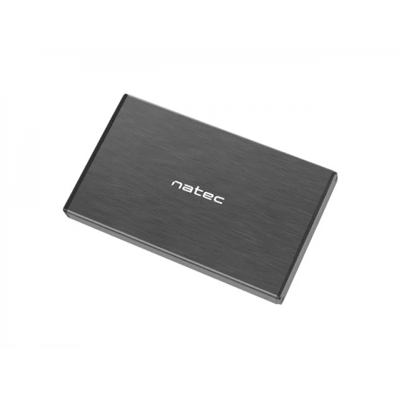 NATEC RHINO GO korpus USB 3.0 2,5-tollisele SATA HDD/SSD-le, must alumiinium