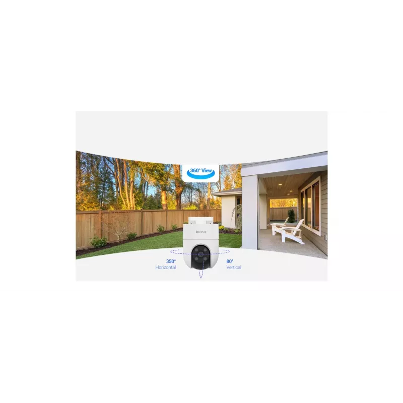 IP-turvakaamera EZVIZ H8c 2K Dome 2304 x 1296 pikslit