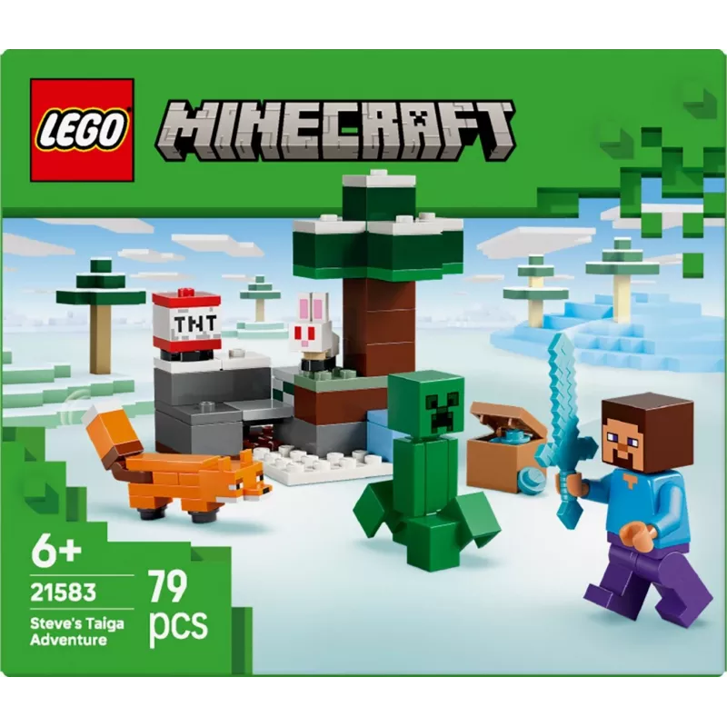LEGO MINECRAFT 21583 Steve'i Taiga seiklus
