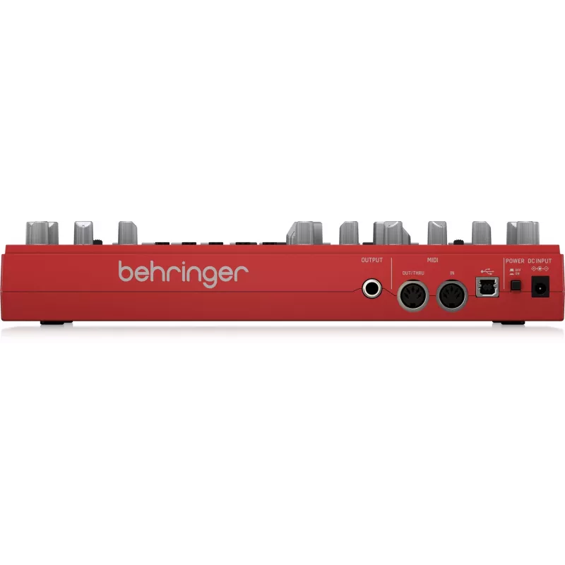 Analoogsüntesaator Behringer TD-3-RD Punane 9V DC