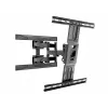 ART seinakinnitus LCD/LED-telerile 40–75 tolli, kuni 45 kg, kalde- ja pööramisfunktsiooniga, kõrgus 52–380 mm, max VESA 600x400