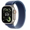 Nutikell Apple Watch Ultra 3 GPS + Cellular 49mm Natural Titanium korpusega Sinine/Hele-sinine Trail Loop S/M