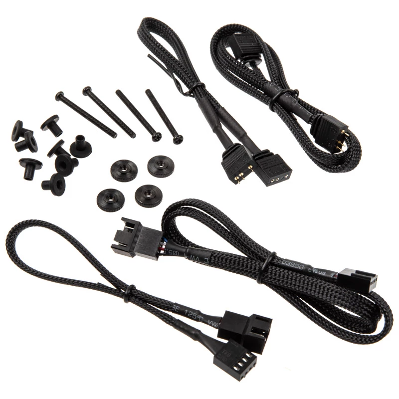 KING KITS LUBU-048 120mm ARGB PWM 3-pack korpuseventilaatorid