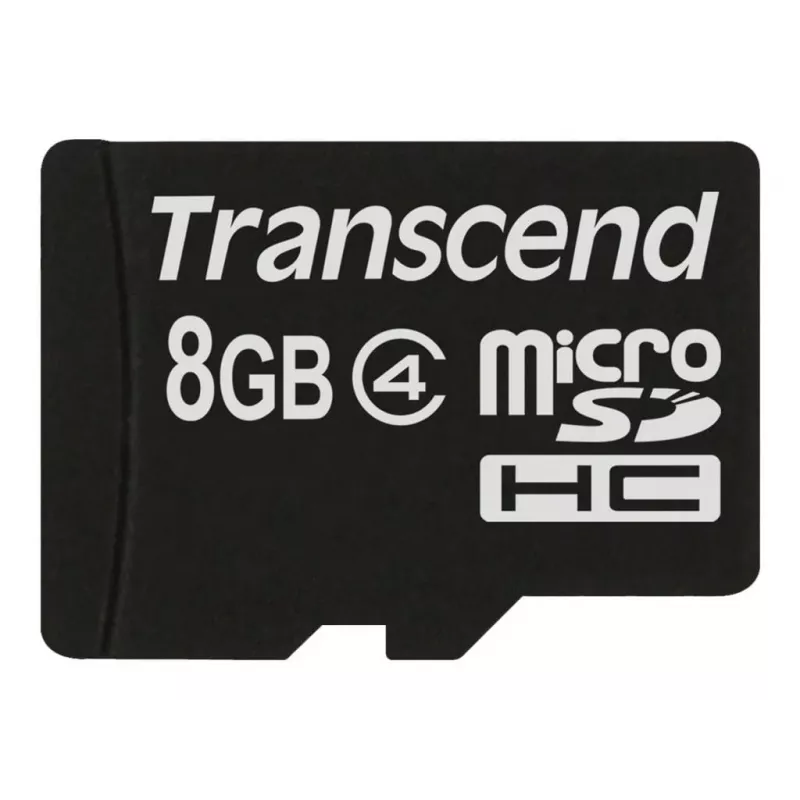 MicroSDHC-kaart Transcend 8GB Class 4 TS8GUSDC4