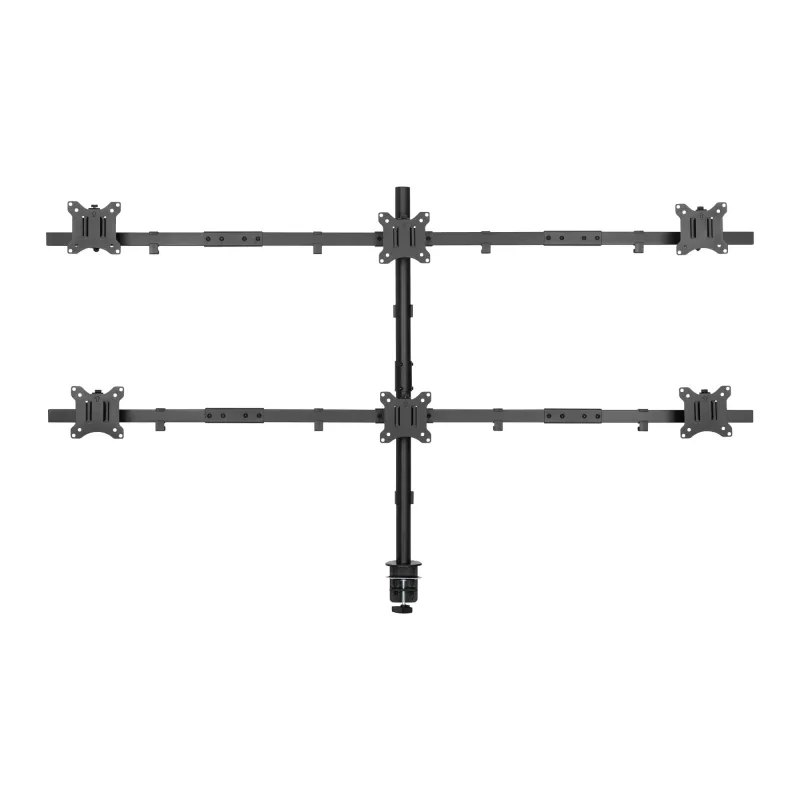 LCD-kinnitus SBOX LCD-352/6-2 17–32-tollistele kuvaritele, 7×7 kg, VESA 100×100