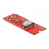 M.2 Key M 1 x OCuLink SFF-8612 muundur DeLOCK 64106