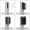 Juuksekujunduskomplekt BABYLISS AS6555E — Airflow tehnoloogia, 4 kuumutusastet, 2,5 m juhe, Hõbedane/Kuldne