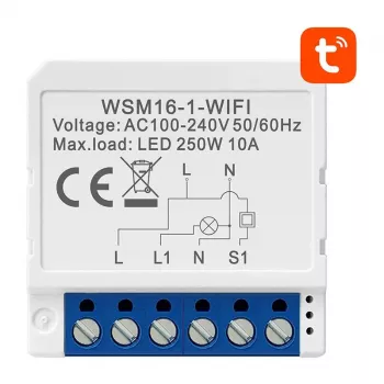 Wi‑Fi nutilüliti Avatto WSM16‑W1 — kaugjuhtimine koduautomaatikaks