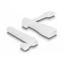 DeLOCK tolmukaitse USB Type-A isasele ja Apple Lightning isasele pistikule komplekt 2 tk valge