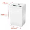 HSM Pure 940 purustaja, 165 l, 3,9x40 mm