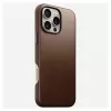 Mobiiltelefoni ümbris Nomad NM01389385 iPhone 16 Pro Max jaoks, 17,5 cm (6,9 tolli), pruun, alumiinium/PC/mikrokiud/nahk