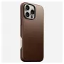Mobiiltelefoni ümbris Nomad NM01389385 iPhone 16 Pro Max jaoks, 17,5 cm (6,9 tolli), pruun, alumiinium/PC/mikrokiud/nahk