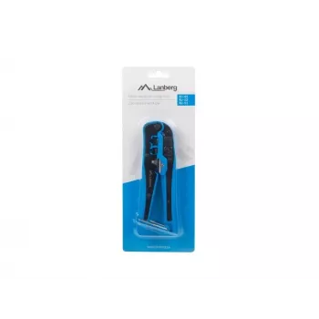 Pressimistangid LANBERG NT-0202 RJ-11 pistikutele, max kaabli läbimõõt 6 mm, must/sinine