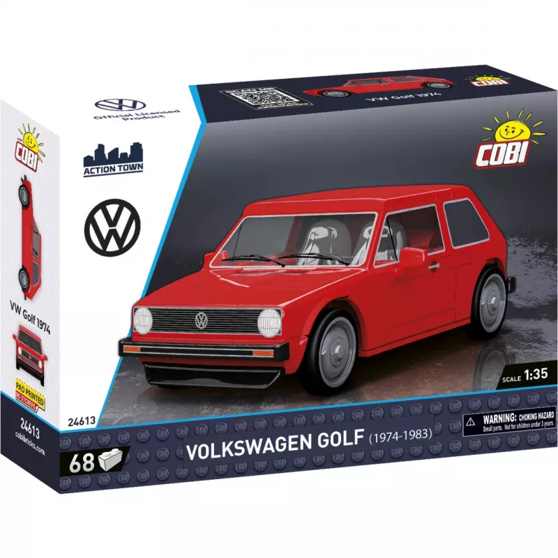 Mudelikomplekt Cobi Volkswagen Golf 1974–1983 1:35 ehitamiseks ja väljapanekuks